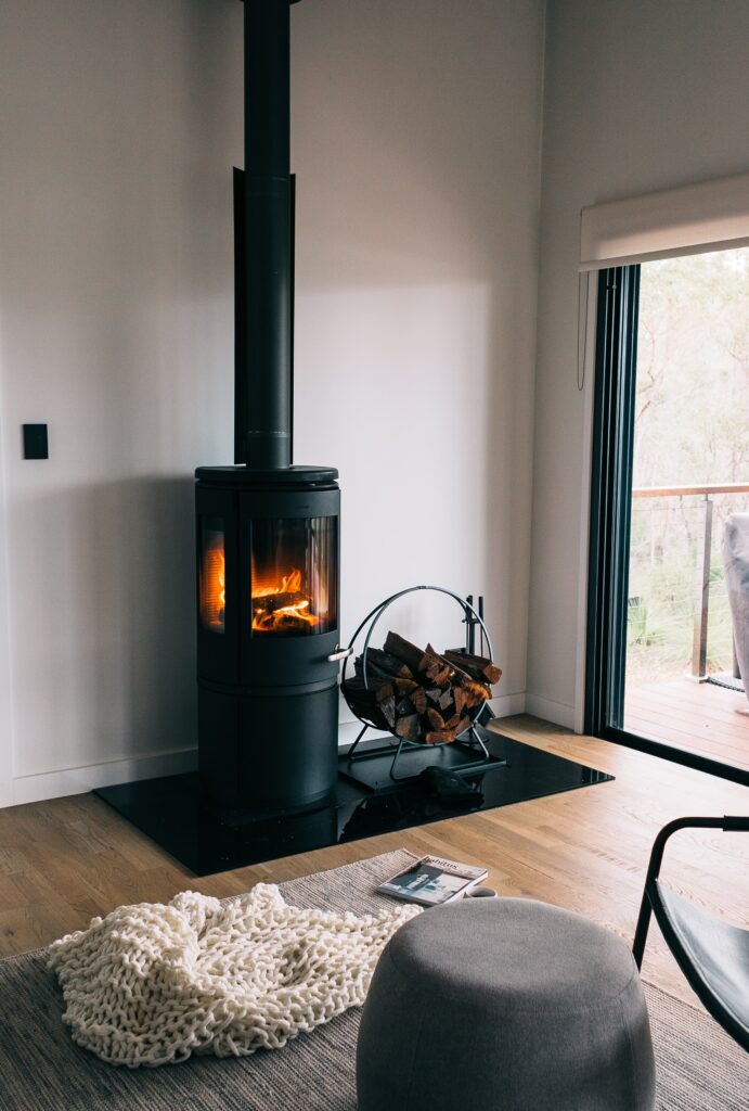 a roaring modern log fire in a unique property sold by Currans Unique - an estate agency run by a team of property experts across Cheshire, the Wirral and North Wales who specialise in marketing and selling unique and high-value homes for the best price.