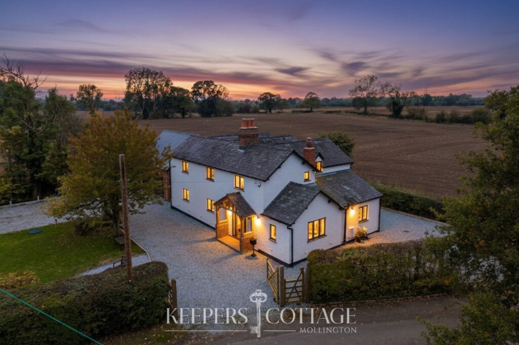 Stunning Period Country Home with Gardens, Views & Peaceful Seclusion – Mollington.