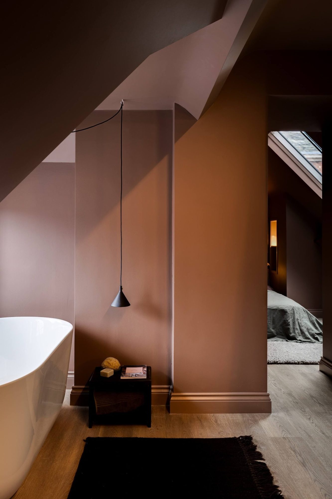 Bathroom – 12A Whitefriars Chester – VIP Buyers – Currans Unique Estate Agency Chester in collaboration with OH Design 1 Bathroom in the iconic 12A Whitefriars Cottage, Chester – a unique historic property being marketed to VIP Buyers only by Currans Unique Estate Agents Chester in collaboration with oH design studio.